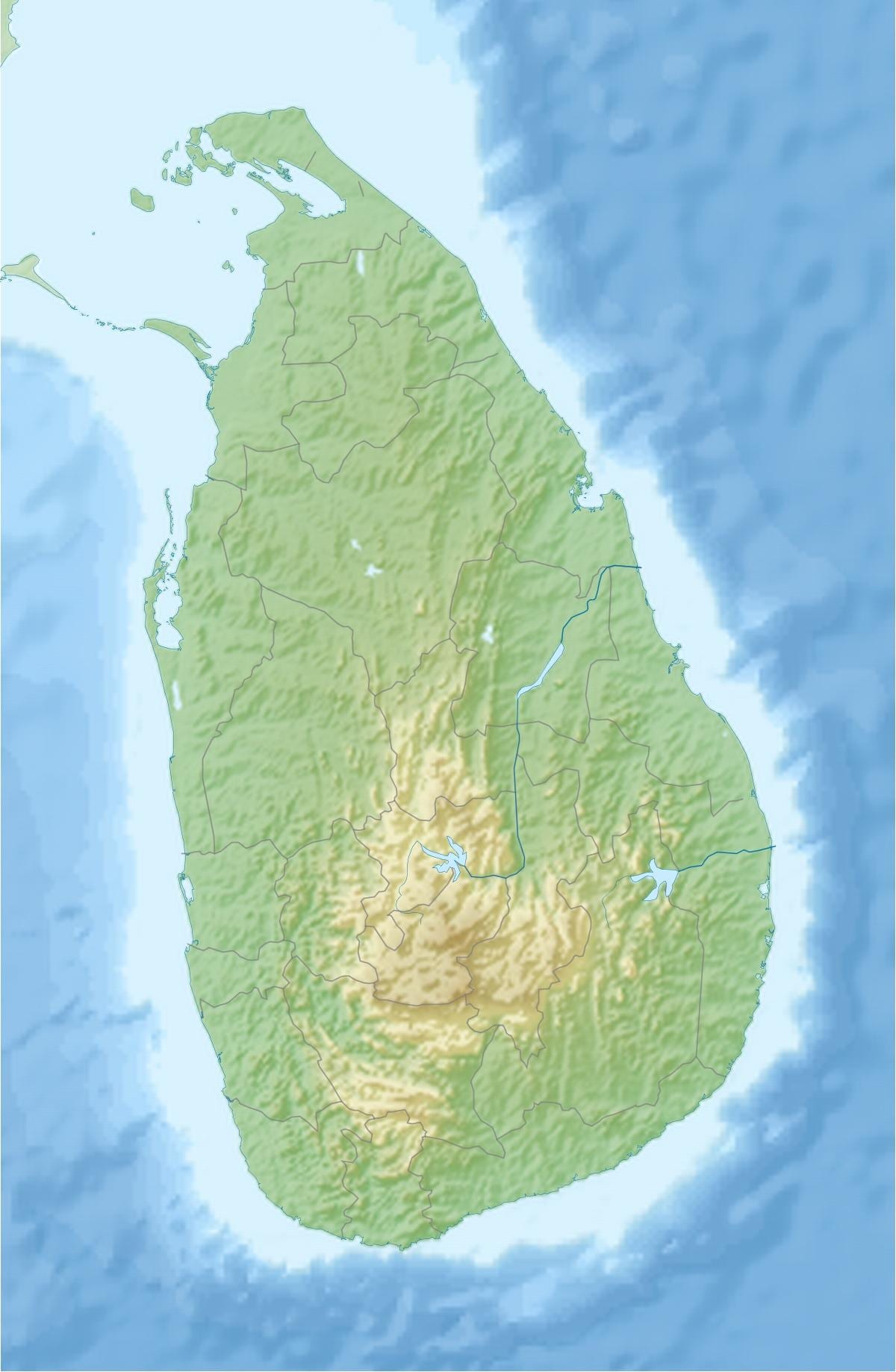 kaart maa kaart, Sri Lanka