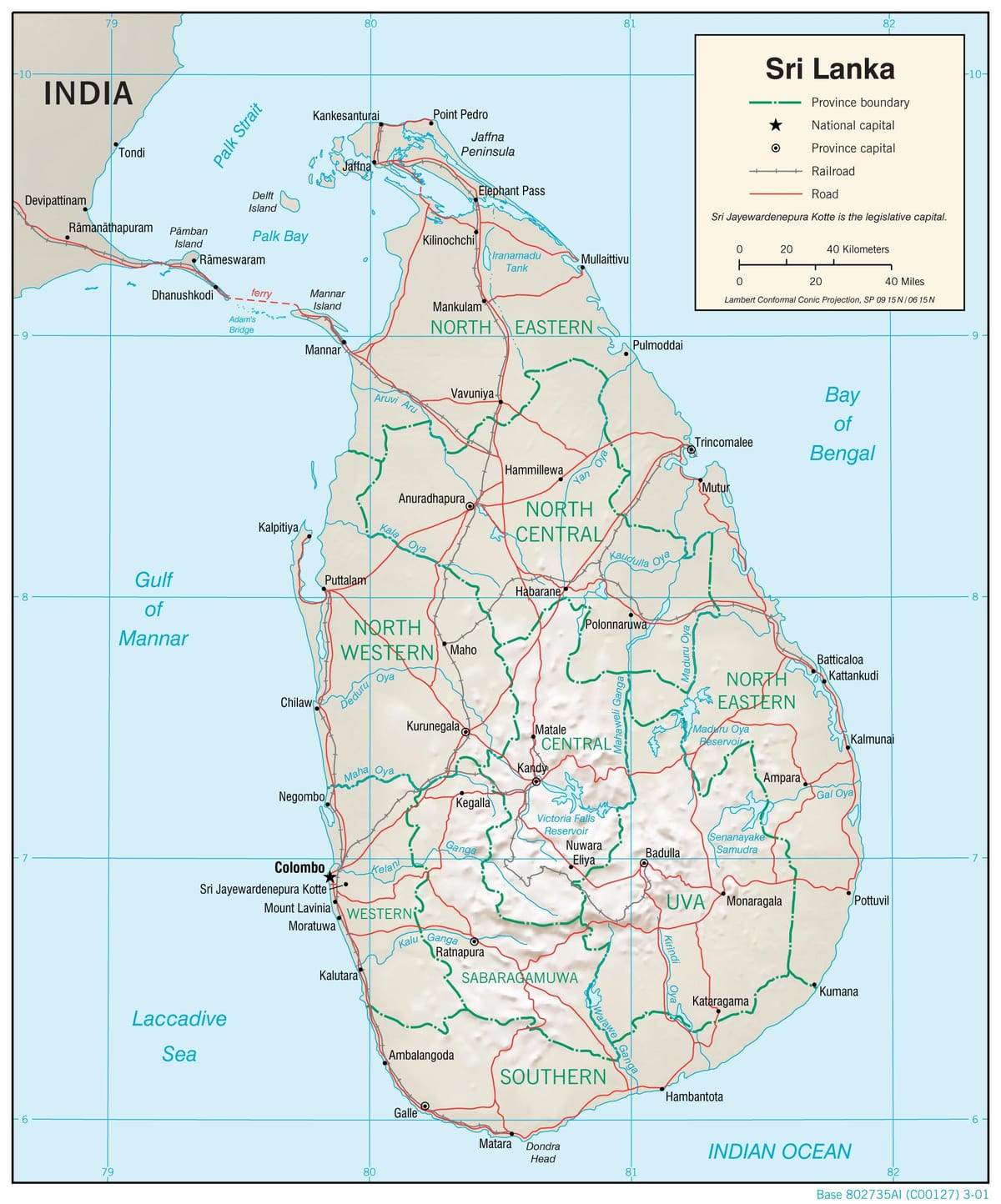 kaart navigatsiooni kaart Sri Lanka