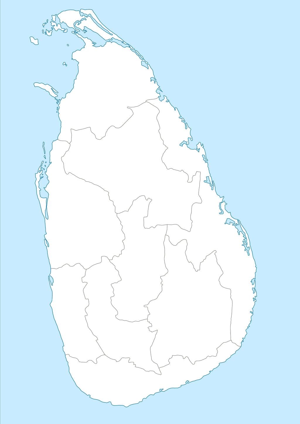 kaart Sri Lanka nidan