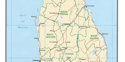 Kaart maailma lõppu, Sri Lanka